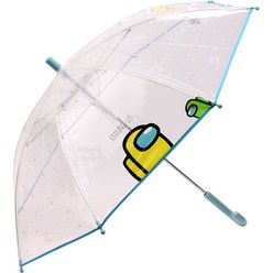어몽어스 임포스터 POE 유아동 투명 우산 살길이 47cm 어린이 키즈 남아 여아 자동우산