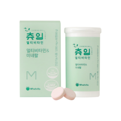 츄잉 멀티비타민 1000mg x 60개, 1개, 60g