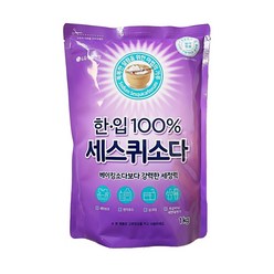 LG생활건강 한입 100% 세스퀴소다 1kg, 1개