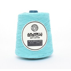 삼남뜨개실 삼남면사 750g 51컬러 코바늘실, 12합 31 아쿠아 750g, 1개