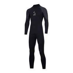 ZCCO Wetsuits 남성용 3mm 프리미엄 네오프렌 풀 슬리브 다이브 스킨 스피어피싱 스노클링 서핑 카누 스쿠버 다이빙에 적합한 웻슈트 XXL, 3X-Large, Men's Black（2022）