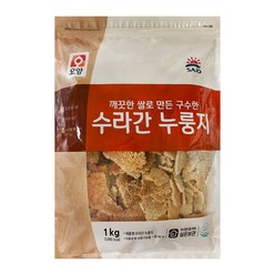 사조오양 수라간 누룽지 1kg, 단품, 단품