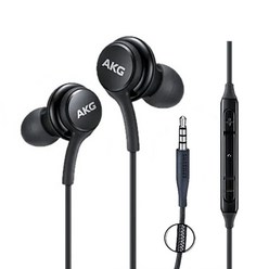 삼성 AKG 유선이어폰 정품 갤럭시 S8 S9 S10 노트 8 노트 9, 블랙