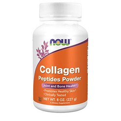 NOW Supplements Collagen Peptides Powder Clinically Tested Joint and Bone Health* 8-Ounce null, 1, 기타