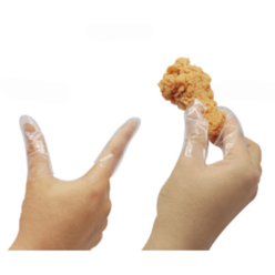 트랜드 손가락 비닐장갑 핑거냅 위생 집가락 과자 치킨 100매 2개, 2개입, 100매입