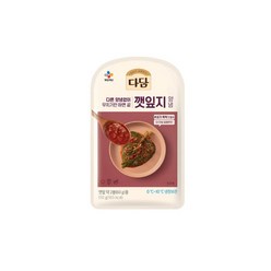 CJ 다담 깻잎지 반찬양념 150g, 5개