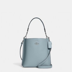 Coach 코치 CA177 몰리 버킷백 실버/파우더 블루 22 Mollie Bucket Bag