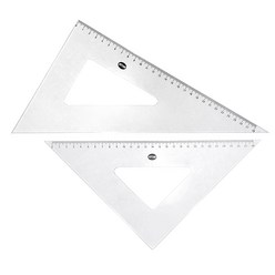 동아측기 ATOM 눈금삼각자 30cm (2개한세트)