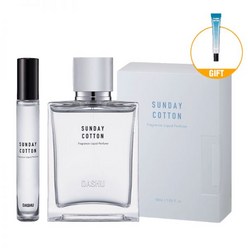 다슈 선데이 코튼 퍼퓸 50ml+10ml SET +솔리드퍼퓸 15ml 증정