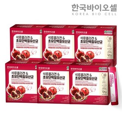 한국바이오셀 석류콜라겐&초유단백질 유산균 6세트2g x 180포 6개월분, 없음, 1개