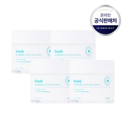 샤비크 2.0 피부진정 빙하크림, 70ml, 4개