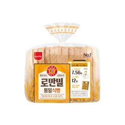 삼립 로만밀 통밀식빵, 420g, 10개