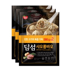 동원 딤섬 샤오롱바오 390g 6봉, 6개