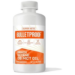 Bulletproof 블렛프루프 브레인 Octane 옥테인 C8 MCT 오일 90ml 저탄고지 방탄커피 중쇄, 1개