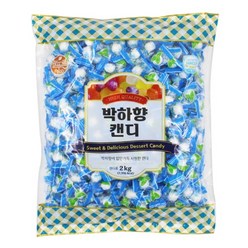 박하향캔디 2kg 늘푸른 쌀로만 대용량벌크 업소용 무, 1개