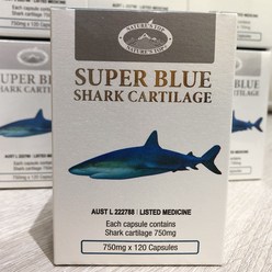 Natures Top Super Blue Shark Cartilage 750mg 120Cap 네이쳐스 탑 슈퍼 블루 상어연골 750mg 120정 1팩, 1개