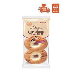 [빵공장 직송] 롯데베이커리 빅단팥빵 100g (3입), 300g, 10개