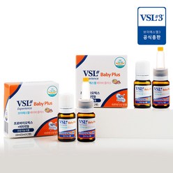 VSL#3 베이비플러스 (생유산균+비타민D) 10ml(5ml*2병) 2개 4개월분, 단품