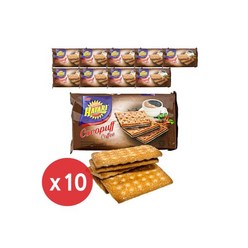 하타리 코코퍼프 커피맛 비스킷 170g x 10팩/커피조이, 하타리 코코퍼프 커피맛 비스킷 170g x 10팩/커피