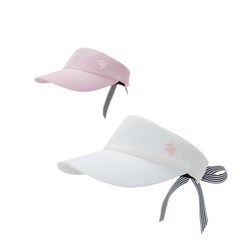 [행복나무]여성 골프 모자 골프 썬캡 챙넓은 스포츠 모자, 흰색, 1개