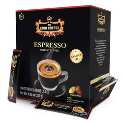 티엔아이킹커피 에스프레소 인스턴트 커피 수출용, 2.5g, 100개입, 1개