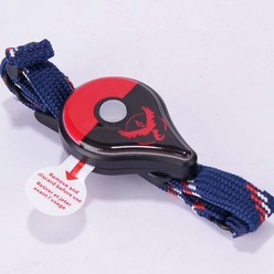 포고플 포켓몬고 플러스 오토캐치 포켓 고 무선 자동 캐치 팔찌 디지털 시계, 1개, red black