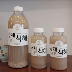 수제 우리쌀식혜 무설탕 인공첨가물없는 식혜 전통방식 단술 1Lx2개 350mlx5개, 5개, 350ml