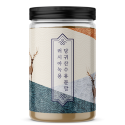 건강한우리집비옴 러시아 녹용 당귀 산수유 분말 180g, 1개