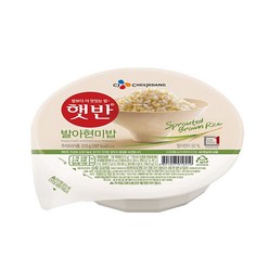 햇반 발아현미밥, 210g, 6개
