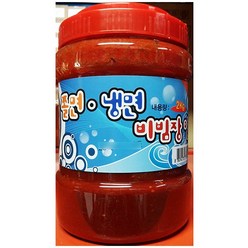 쫄면 냉면 비빔장양념 예그린식품 2Kg, 1개