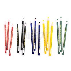보성 유리용 단색 색연필 낱개 1자루 ( 채점 색연필, 녹색
