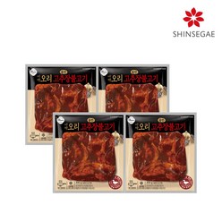 올반 바짝 오리불고기 고추장맛 200g*4팩, 200g, 4팩