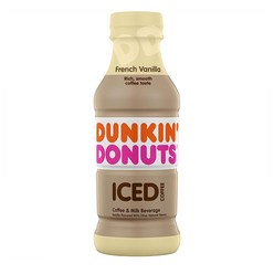 던킨 프렌치 바닐라 커피 405ml 4팩 Dunkin' Donuts French Vanilla Iced Coffee Bottle 13.7 fl oz, 1