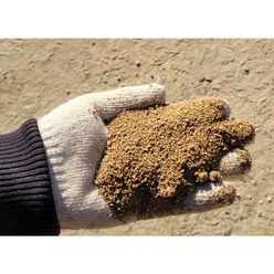 국내 자연산 마사토18kg(7mm이하) 다육이 제라늄 분갈이 흙 채소흙 텃밭 잔디 식물용, 친마사18kg(7mm이하 / 잔디보수 작은뿌리), 1개