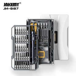 JAKEMY JM-8187 83 1 정밀 마그네틱 스크루 드라이버, 단품, 1세트