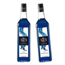 1883 블루큐라소 시럽 1000ml, 1L, 2개