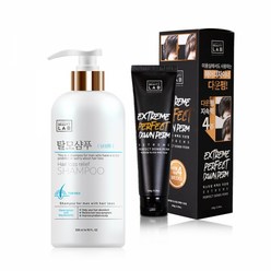 [박준] 남성 탈모샴푸 500ml + 익스트림 퍼펙트 다운펌 150g, 단품