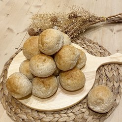 [당일 구운 신선한빵을 오후에 발송합니다 ] 새싹발아 통밀빵 통밀세상 모닝빵 (33g*14개입), 462g, 1봉