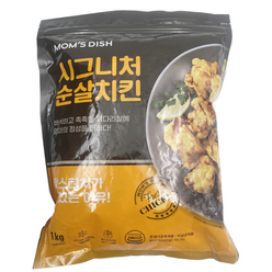 +맘스터치 시그니처 치킨가라아게 1kg x10봉box, 박스