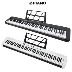 제트원 Z 디지털피아노 ZP1700 88건반 전자피아노, 블랙
