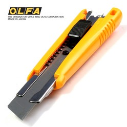 OLFA 컷터칼 EXL (18mm) 합판 스티로폼 보드지 커터칼