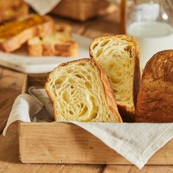 [신세계푸드] 밀크앤허니 파베이크 16결 데니쉬식빵 520g(130g x 4개입) 냉동, 단일속성, 130g, 1개
