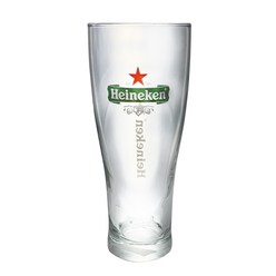 하이네켄 Heineken 수입 맥주 전용 잔 250ml / 350ml, 1개