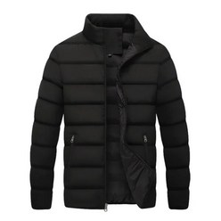남성용 초경량 파카 재킷 및 코트 스탠드 칼라 버블 퍼퍼 의류 겨울