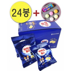 동아제약 박카스 맛 젤리 26g X 12봉(12개) 박하스 타우린 500mg 비타민 간식 피로회복 수험생 간식+맨토스5알, 24개