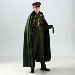 군인 코스프레 일본 순사 의상 할로윈 코스튬 제복 군복 밀리터리 연극 옷