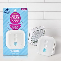 에어후레쉬 데옥스 화장실용 비치형 방향제 깨끗한 비누향 본품, 6ml, 1개, 파우더/비누향