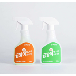 디앤디 닥터클린 곰팡이제거제 500ml + 곰팡이방지제 500ml, 1000ml, 1세트