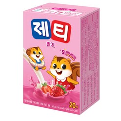 [동화오피스] 동서 제티 딸기 20p, 1개, 20개, 17g