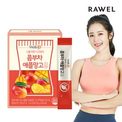 로엘 콤부차 애플망고맛 분말스틱, 로엘 웰업 콤부차 애플망고 1박스, 5g, 1개, 30개입